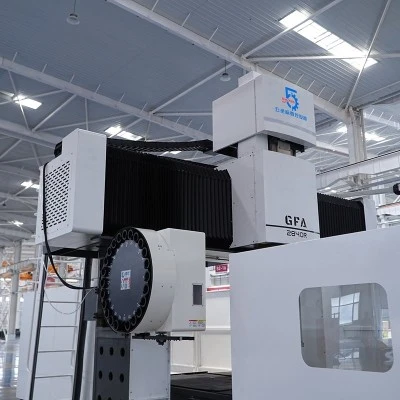 Fraiseuse à portique CNC à poutre fixe